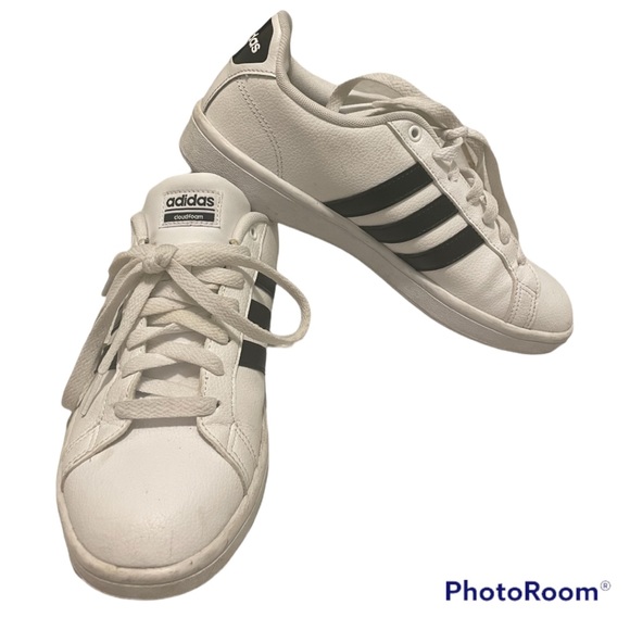 Adidas superstar sneakers+superfoam, worn less than 10 times! - Picture 2 of 7